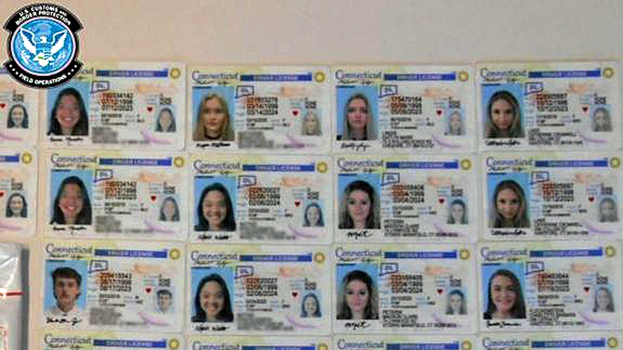 Package Confiscated For Fake Id
